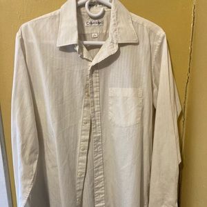 Pin strip dress shirt